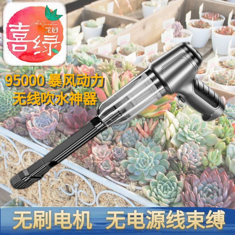 【达人推荐】喜绿多肉吹水神器吹水珠专用清洁吹尘多功能吹吸两用E