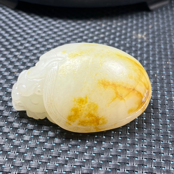 明代新疆和田白玉龙龟