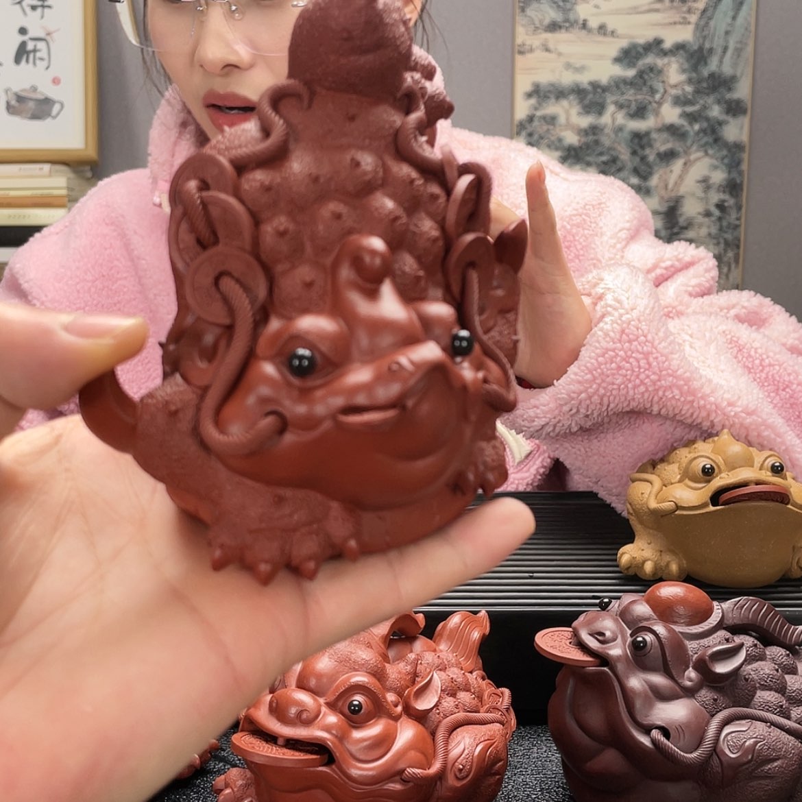 【闪购商品】紫砂茶壶醉**雨