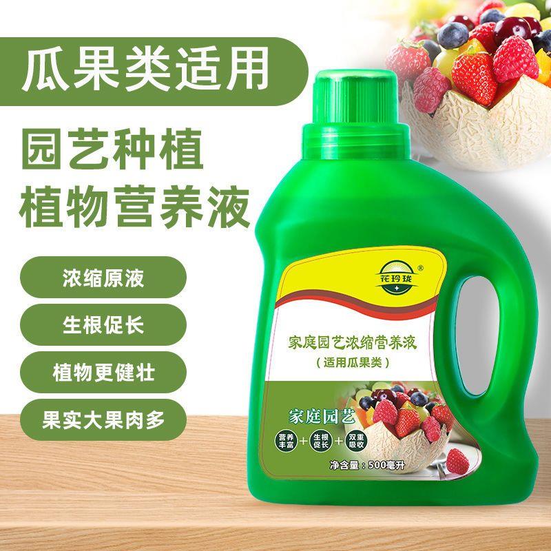 适用于瓜果类营养液500ml番茄番柿六月柿洋柿子家用营养液水培土