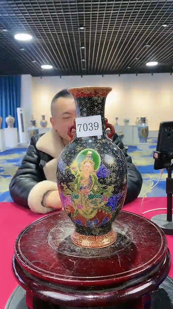 【闪购商品】密胺其他*y00103*陶瓷瓶一个7039