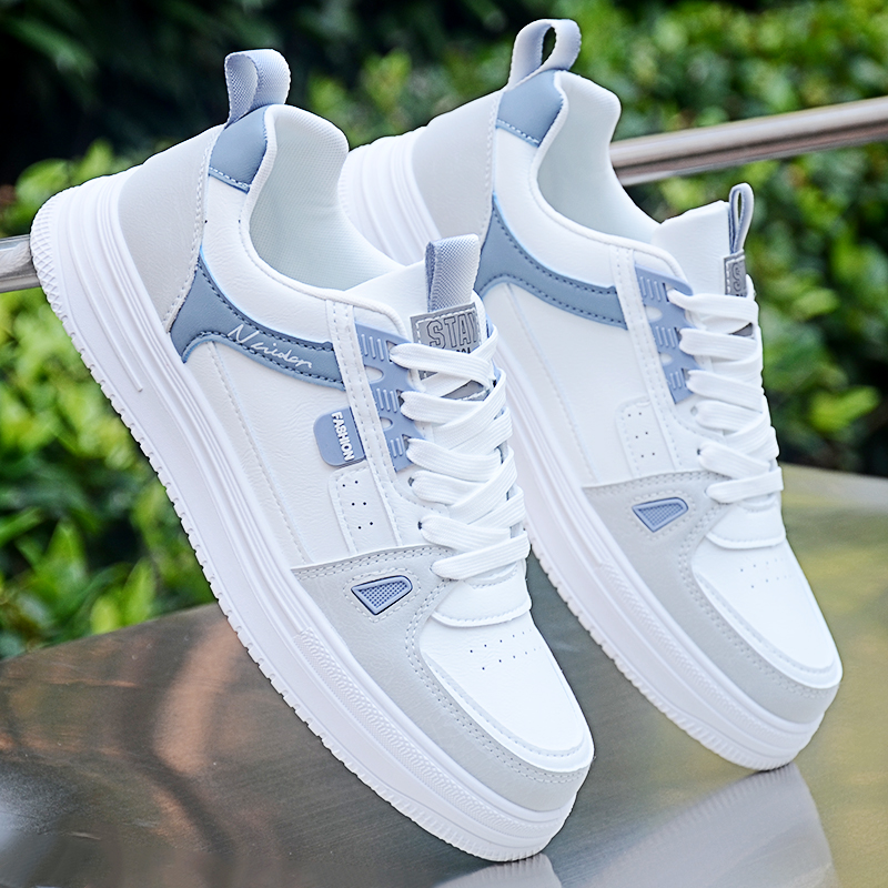 2025秋冬保暖透气男鞋运动休闲百搭小白鞋男潮牌软底防臭透气板鞋