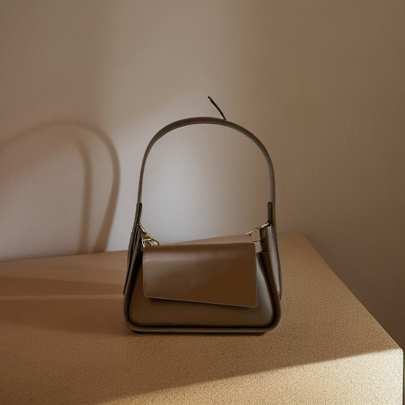 2024新款时尚简约风通勤百搭包LTBB-MDE-5003咖啡色