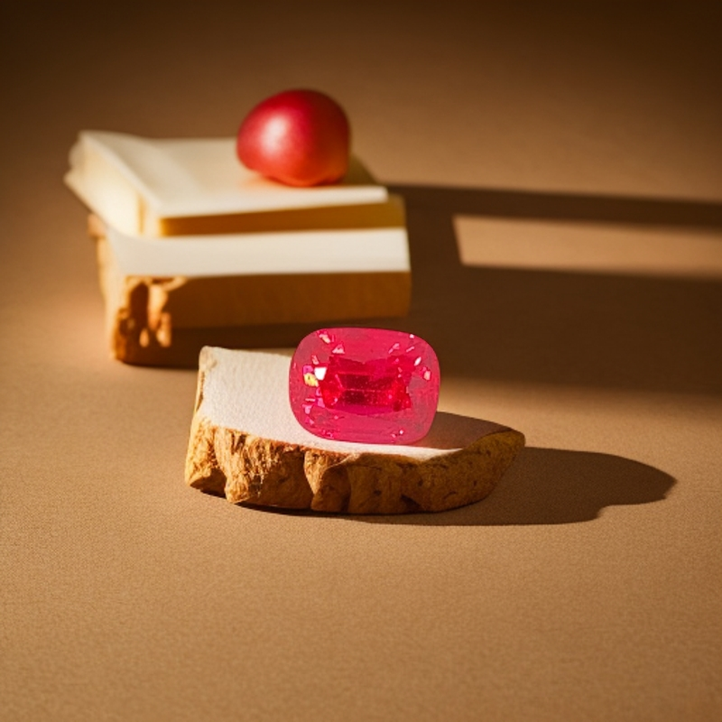 1.03ct曼辛绝地武士尖晶石 Exceptional绝地武士肉眼霓虹超强荧光