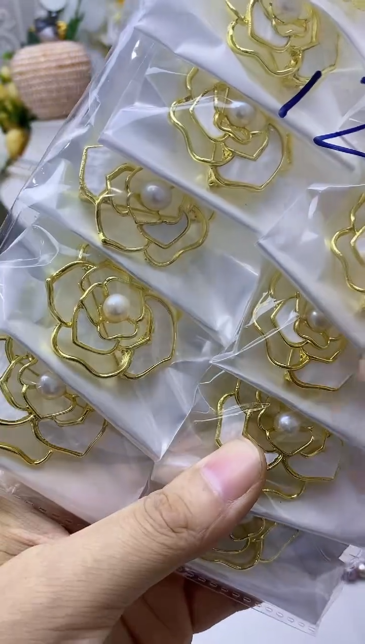 【闪购商品】淡水珍珠PH未镶嵌珍珠胸针 @@P0629