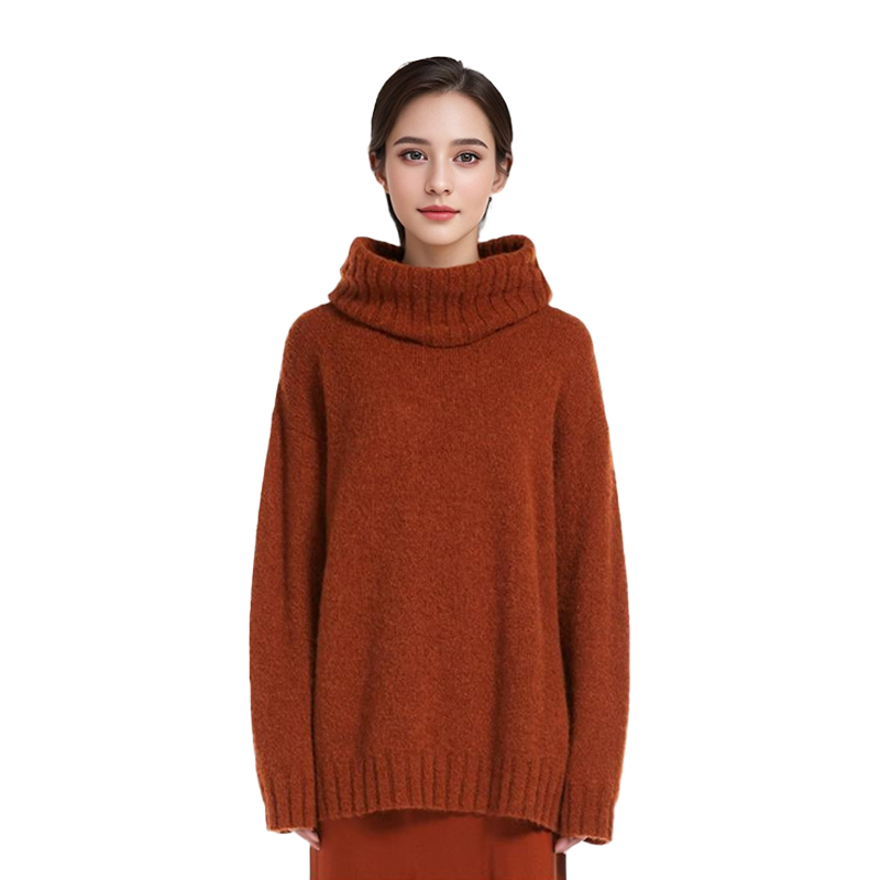 MaxMara【国现 专柜4800】女士高领套头毛衣 Laveno 003