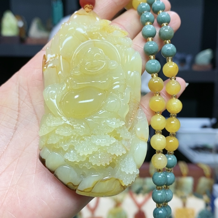 【闪购商品】岫玉挂件吊坠未镶嵌
