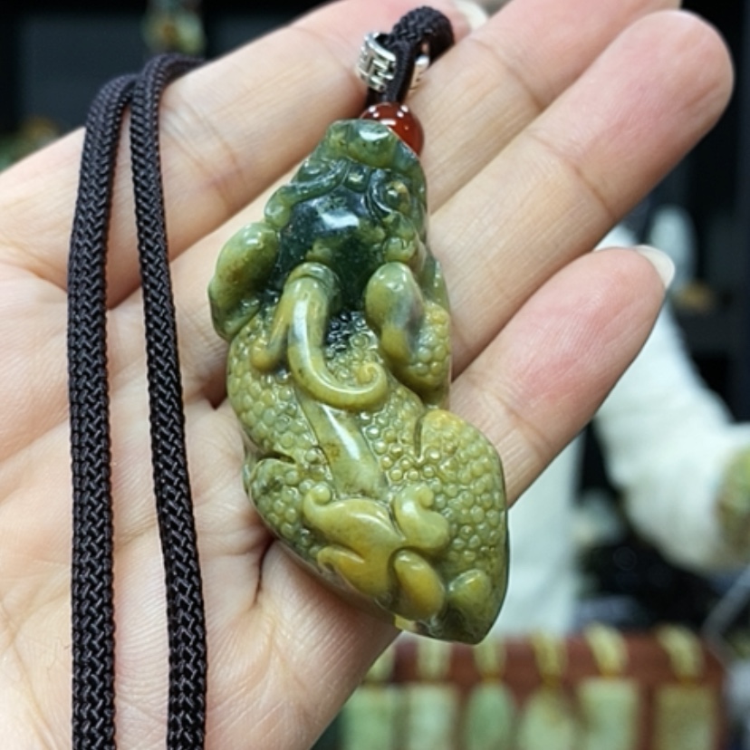 【闪购商品】岫玉挂件未镶嵌