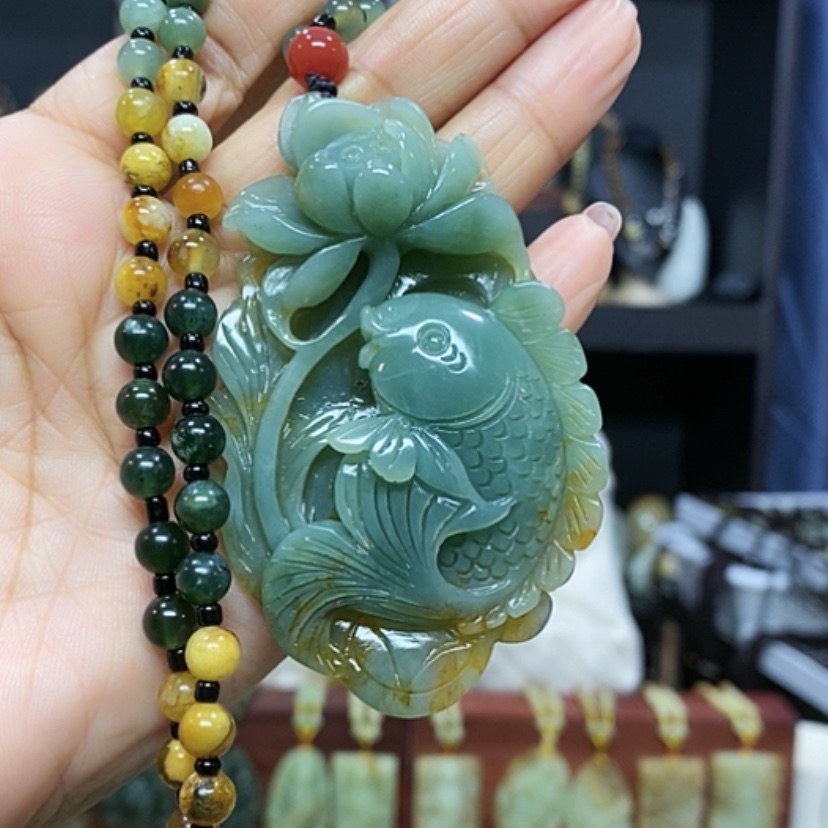 【闪购商品】岫玉挂件未镶嵌