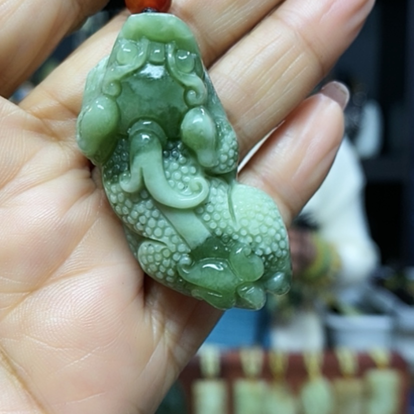 【闪购商品】岫玉挂件未镶嵌