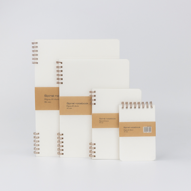 欧力益双12线圈本大学生笔记本空白本不硌手B5便携口袋本子手绘A5