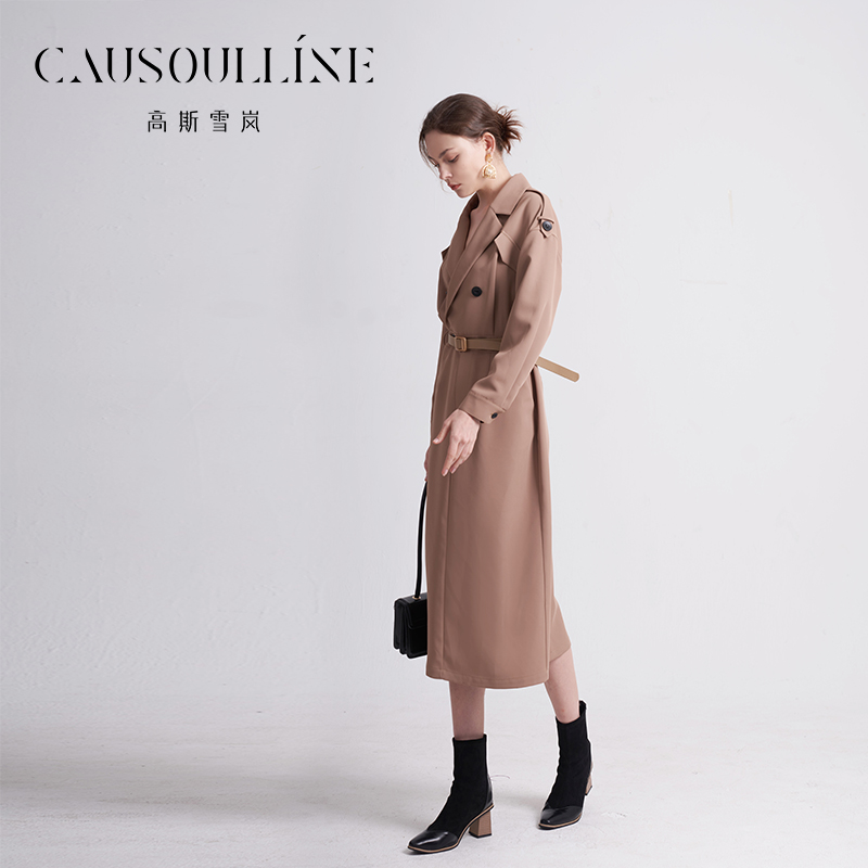 高斯雪岚【春装福利】收腰气质时尚女装中长款连衣裙女士24119276