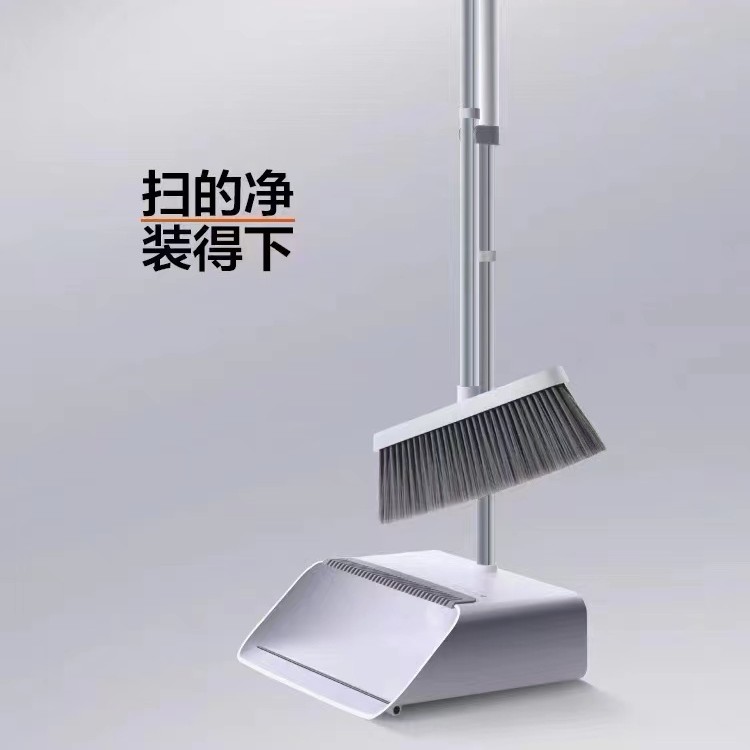 大卫拖把扫把套家用加厚防风软毛不粘头发室内清洁耐用加大簸箕