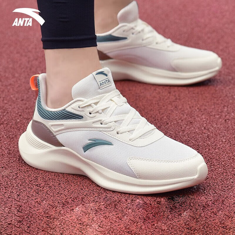 安踏男鞋跑鞋子秋季新款男款网鞋休闲鞋官方正品直播旅游运动鞋男