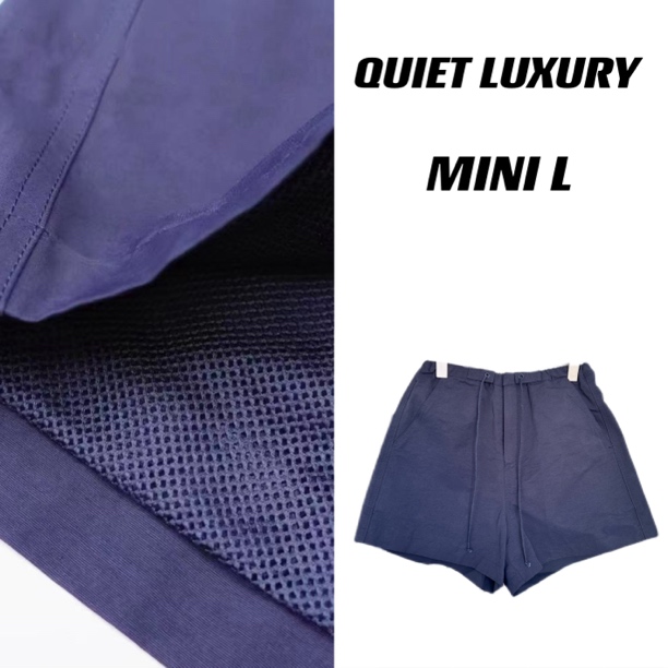 『 Mini L 」“拉达空气裤”pra**短裤 特*面料 挺括显瘦 百搭显瘦