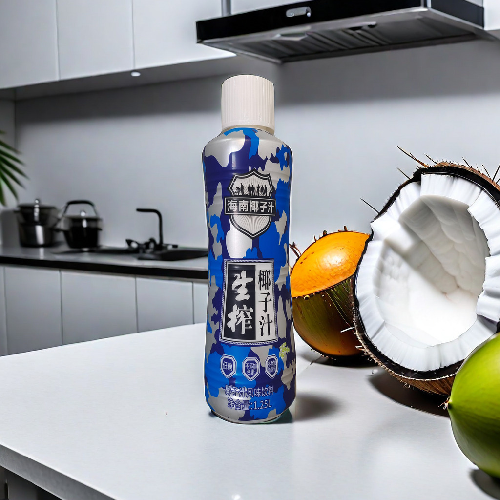 【1.25L大瓶装】新鲜海南生榨椰子汁喜宴烧烤家庭公司聚餐馆常喝