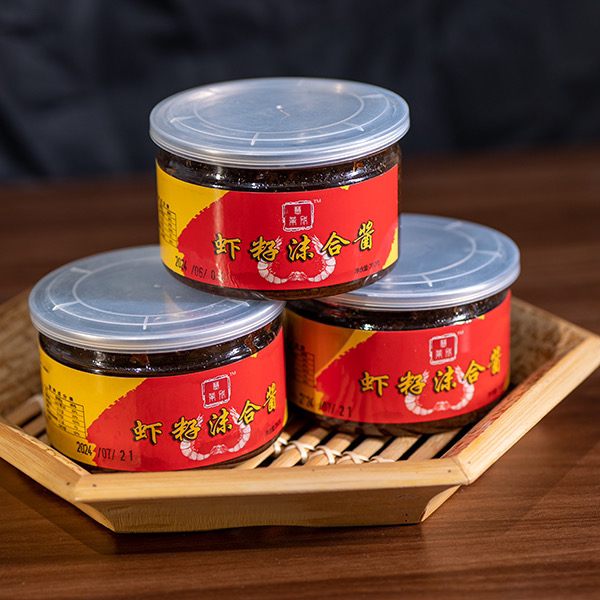 虾籽抹合酱 即食 青岛特色拌面、拌饭 海鲜酱280g/瓶
