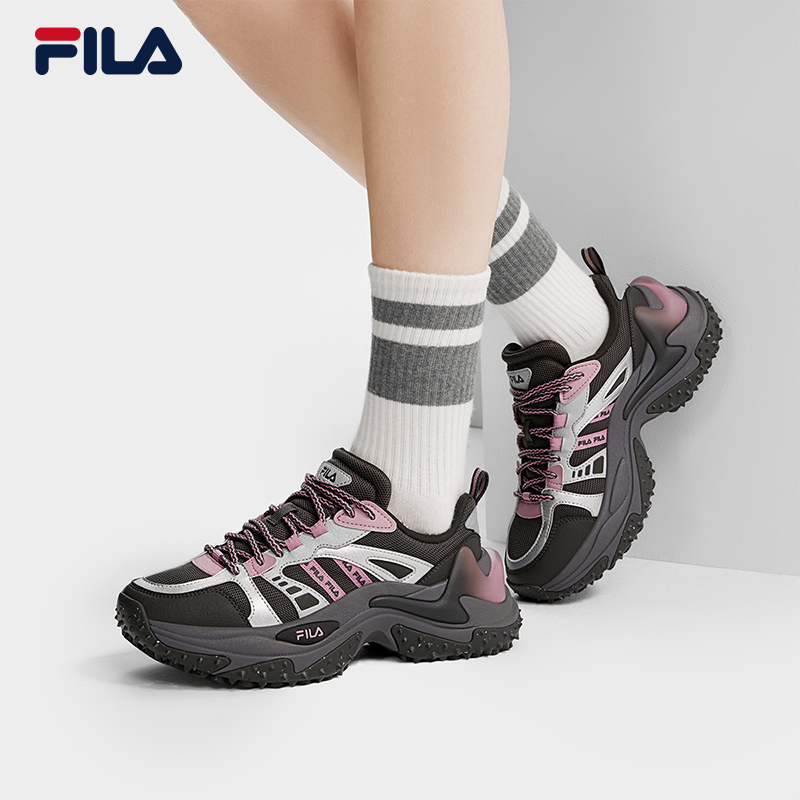 Fila/斐乐女士【鱼刺3增高复古老爹鞋】春季百搭运动鞋 F12W442104F