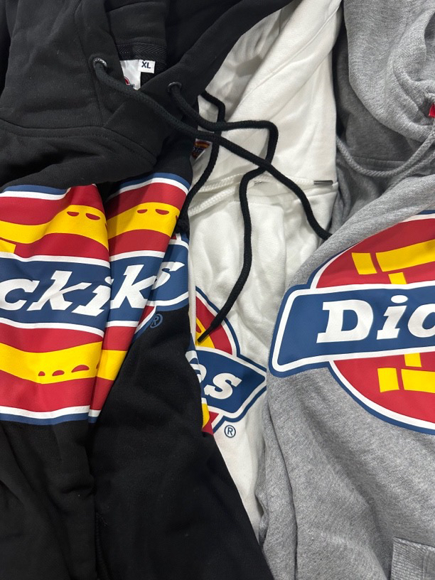 D字母印花连帽上衣