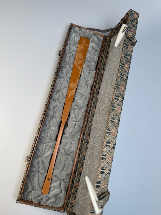 徐敏作品/常州留青竹刻折扇/徐云鹤创作扇面/8寸/怀袖雅物