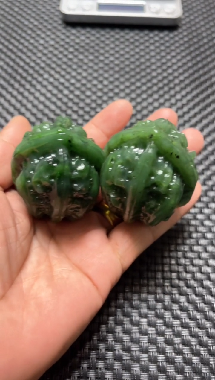 【闪购商品】和田玉手把未镶嵌手把一对