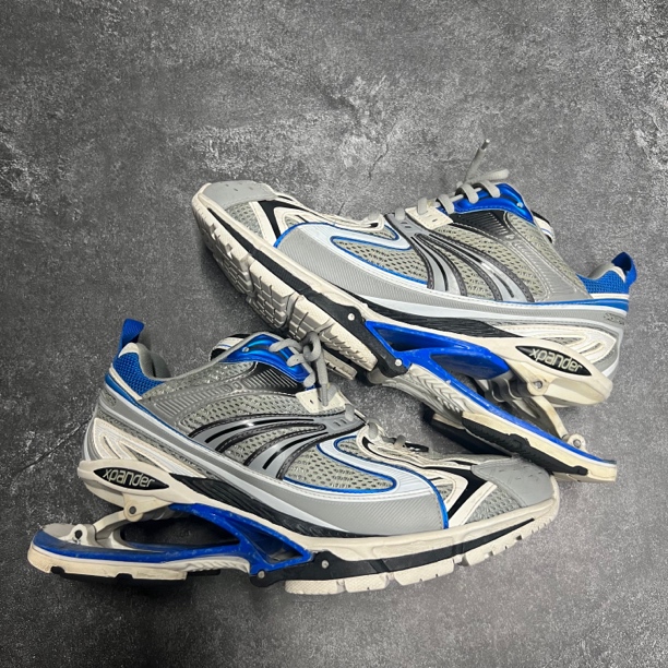 99新 Balenciaga/巴黎世家 42码 x-pander灰蓝弹簧鞋