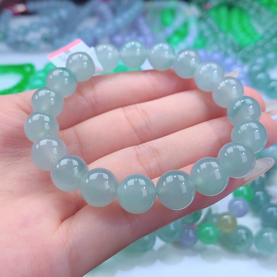 翡翠手链未镶嵌卡10