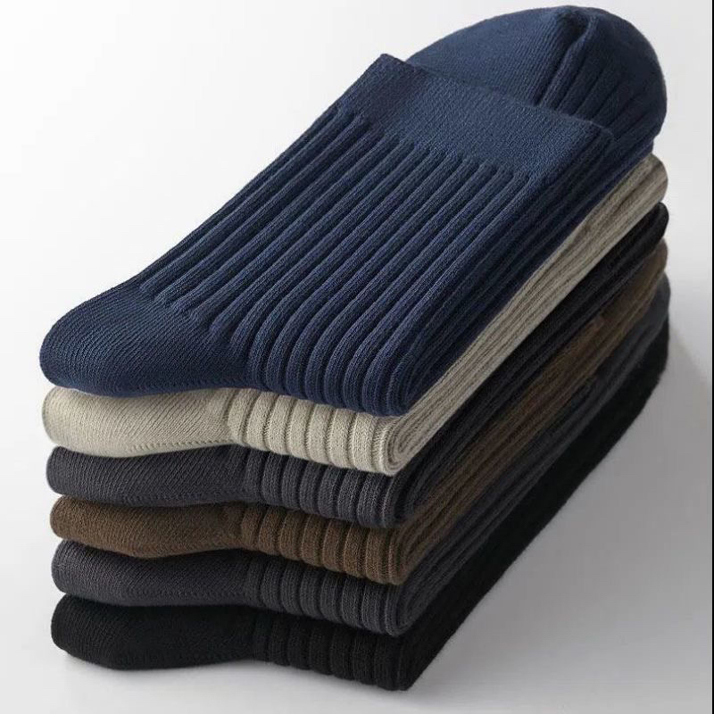 【5.9元5双】福利袜子男士商务中筒秋冬款吸汗防臭潮流运动袜潮in