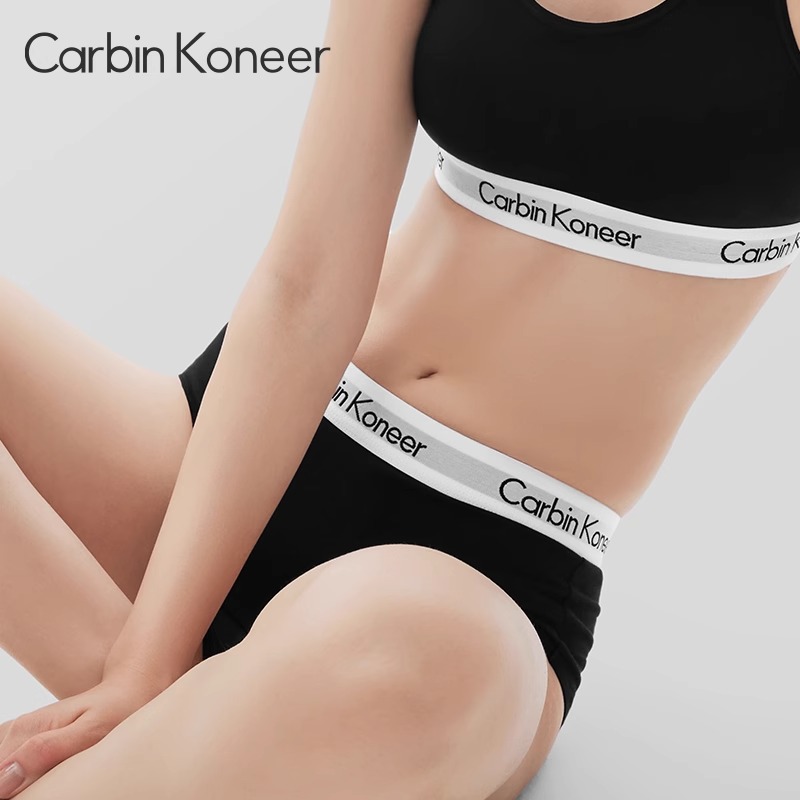 CarbinKoneer棉女士内裤女2025新款三角裤短裤四季薄款女式透气