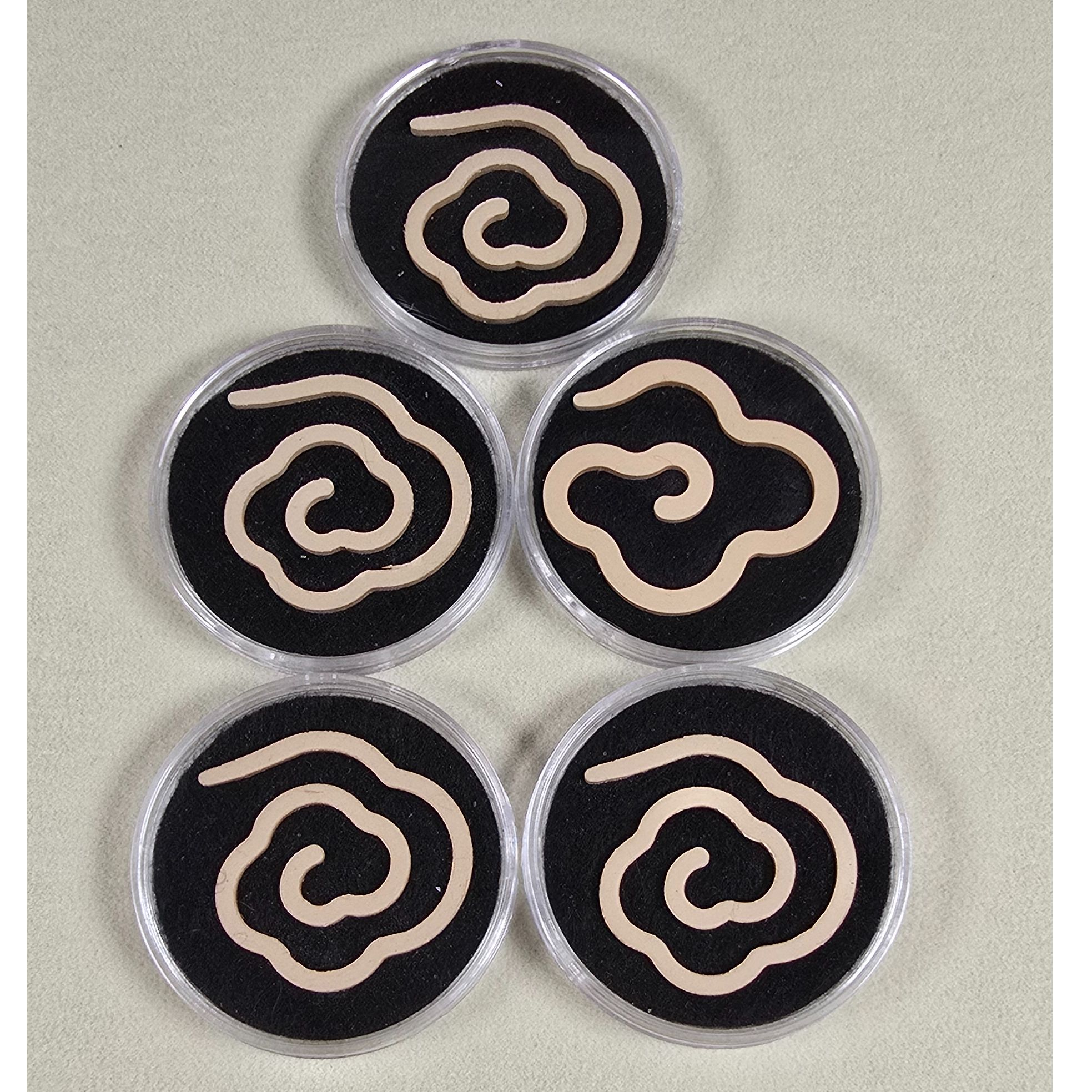 印度老山檀香    祥云盘香5片