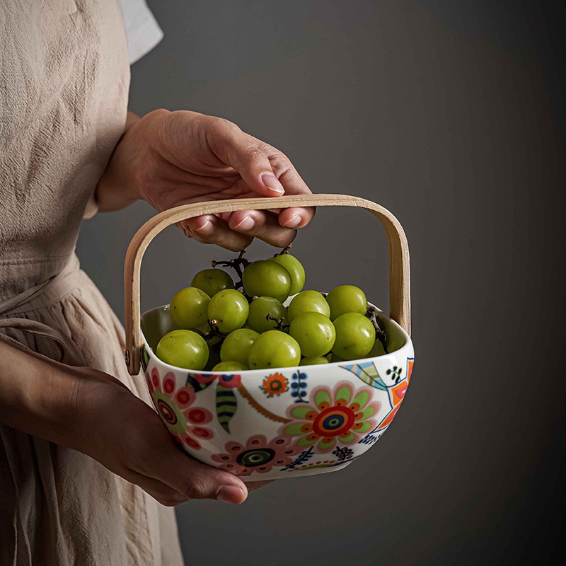 蝶恋花大号水果碗