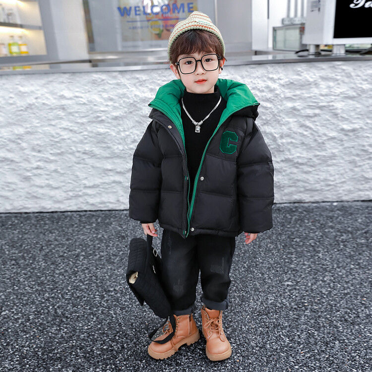 新品巴拉巴拉男童棉服儿童冬装面包服加厚2023新款冬季外套男孩韩