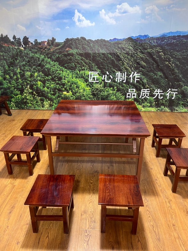 高档转印方凳，碳钢制作结实耐用美关大方！