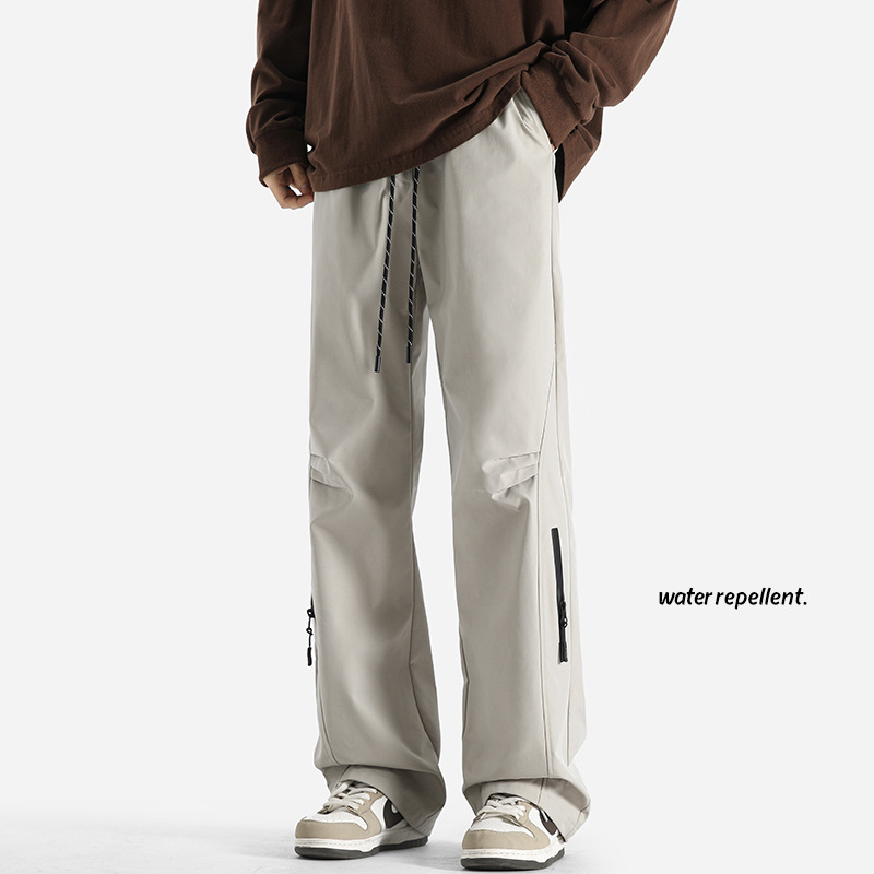 【菲特动力】美式机能冲锋裤宽松直筒户外运动休闲裤子