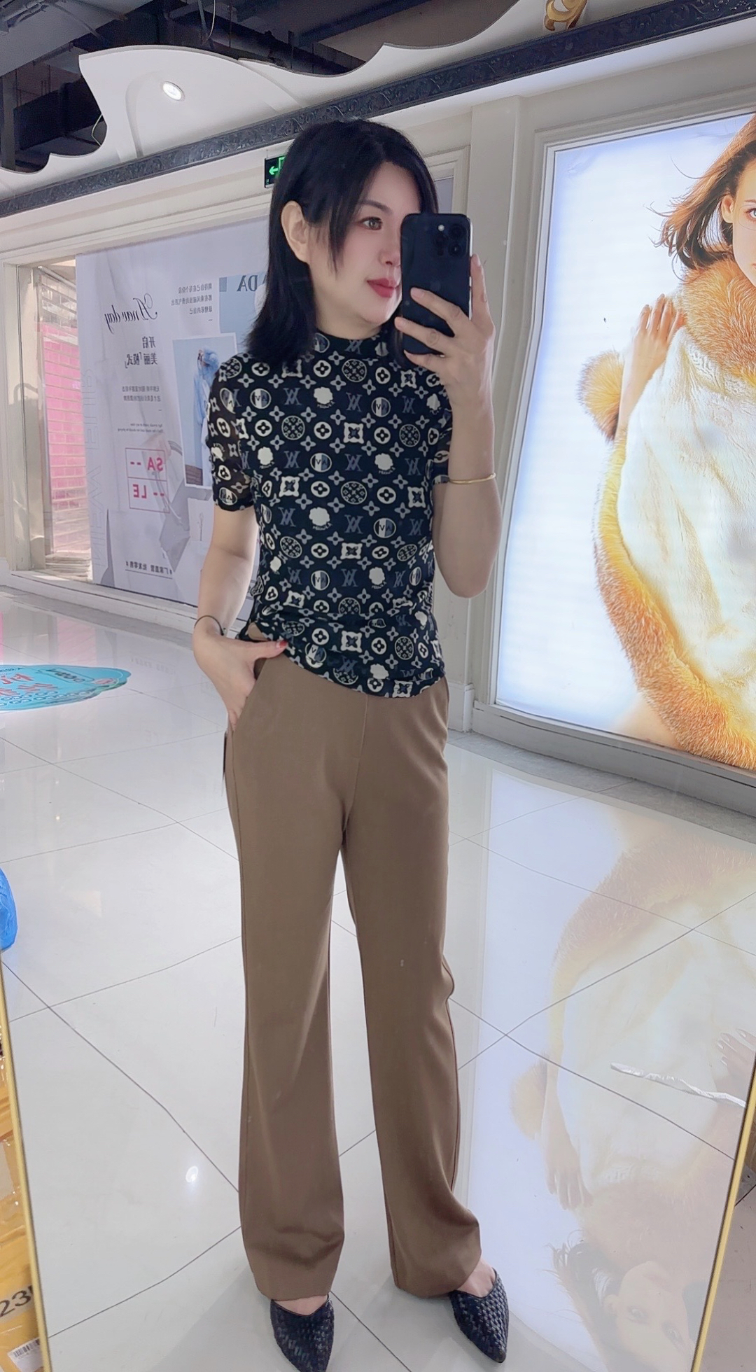 汐恋新款时尚短袖小衫百搭显瘦810夏季气质休闲印花