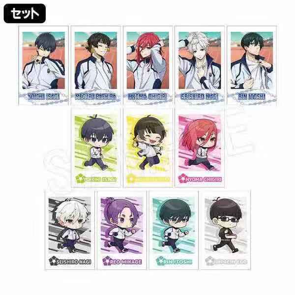 蓝色监狱 蓝锁 训练ver. 相卡 拍立得 卡片 