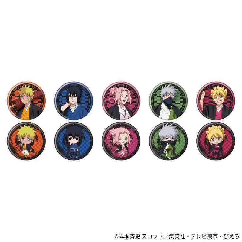火影忍者 博人传 tsutaya 45周年纪念 徽章 吧唧