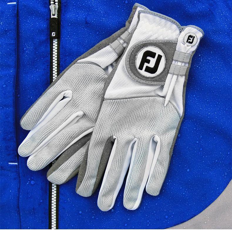FootJoy高尔夫手套男士FJ RainGrip高性能握力雨天专用单只左手