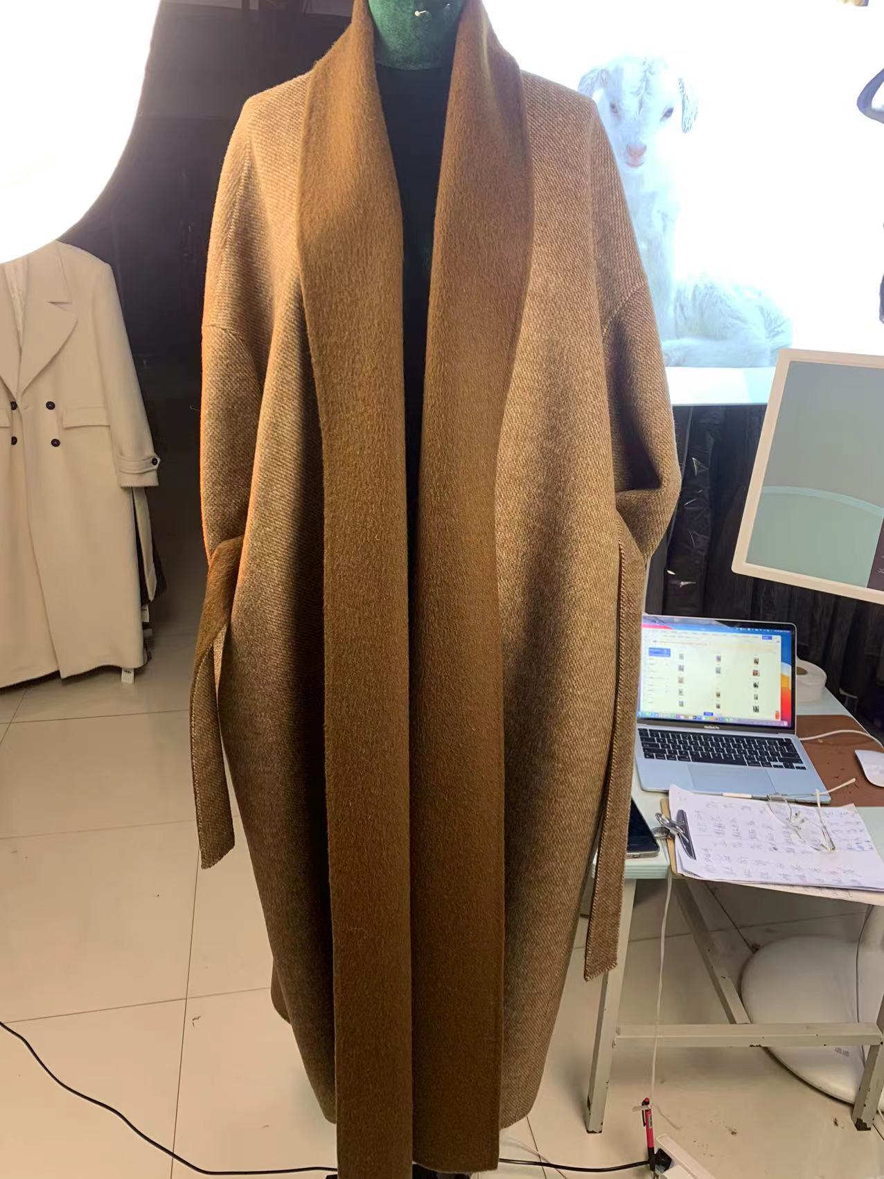 双面尼骆驼绒澳羔8951-120长