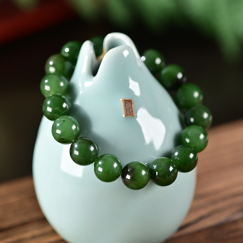 和田碧玉手串素款手串时尚手串和田玉手串多样性发货