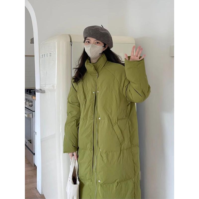 【小扬哥推荐】白鸭绒羽绒服女中长款过膝2023年新款韩版宽松设计