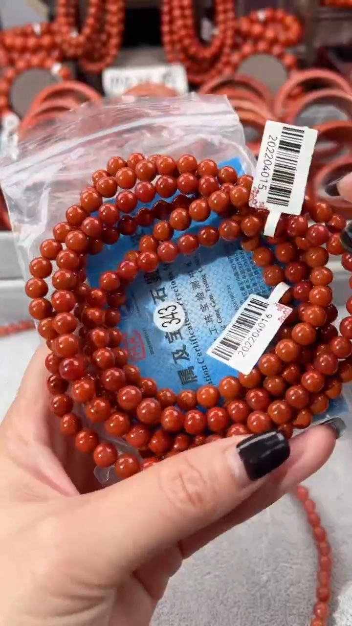 【闪购商品】南红玛瑙手串未镶嵌6+发货一条