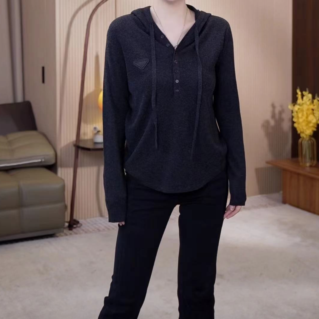 NIUNIU · Mao-605 秋季休闲时尚修身百搭连帽上衣