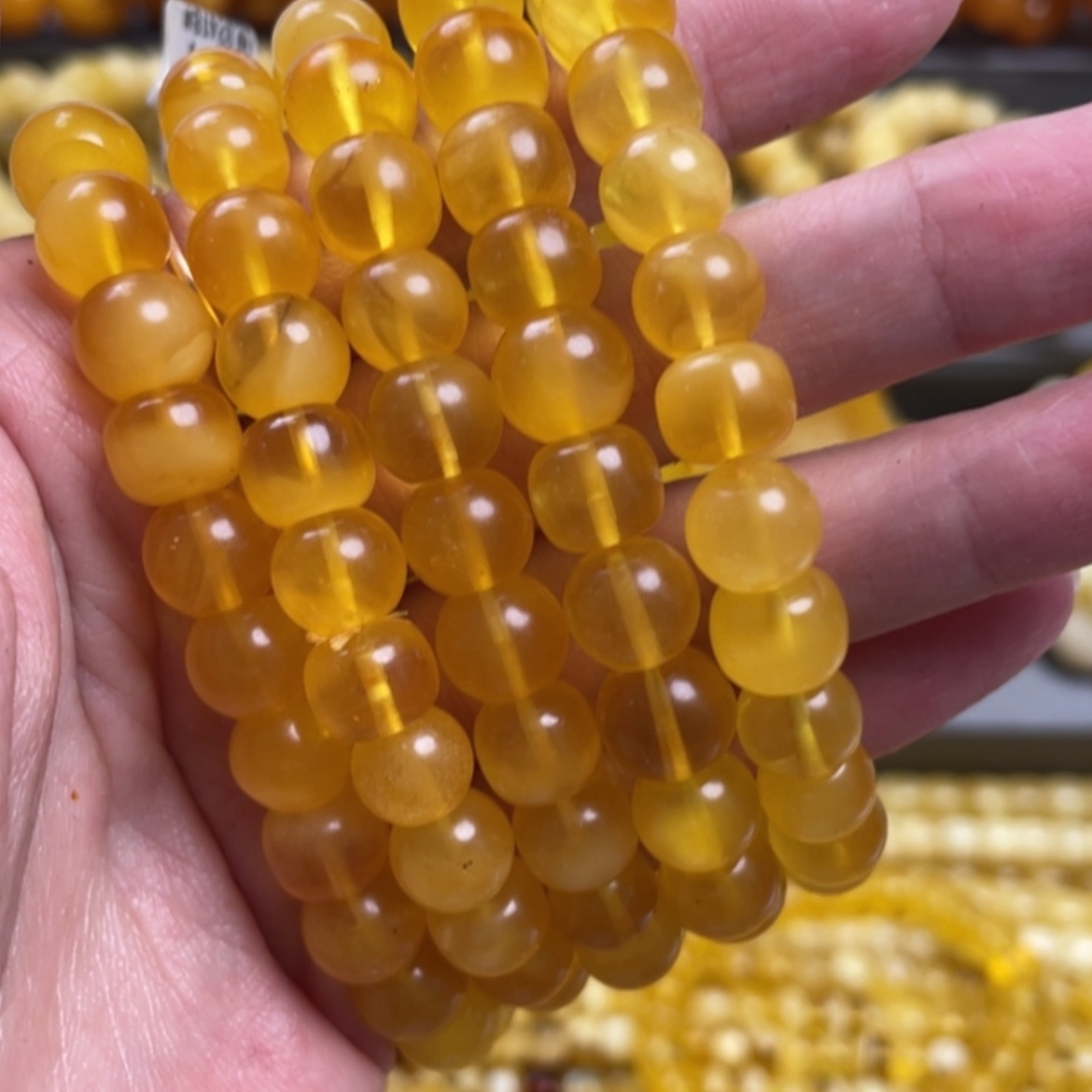 【闪购商品】琥珀手链未镶嵌788