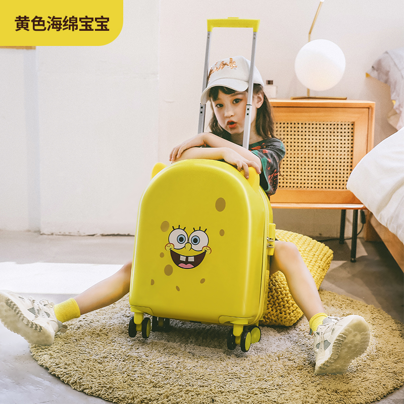 儿童拉杆箱16寸卡通男女孩宝宝四轮万向轮行李箱旅行箱小行李箱