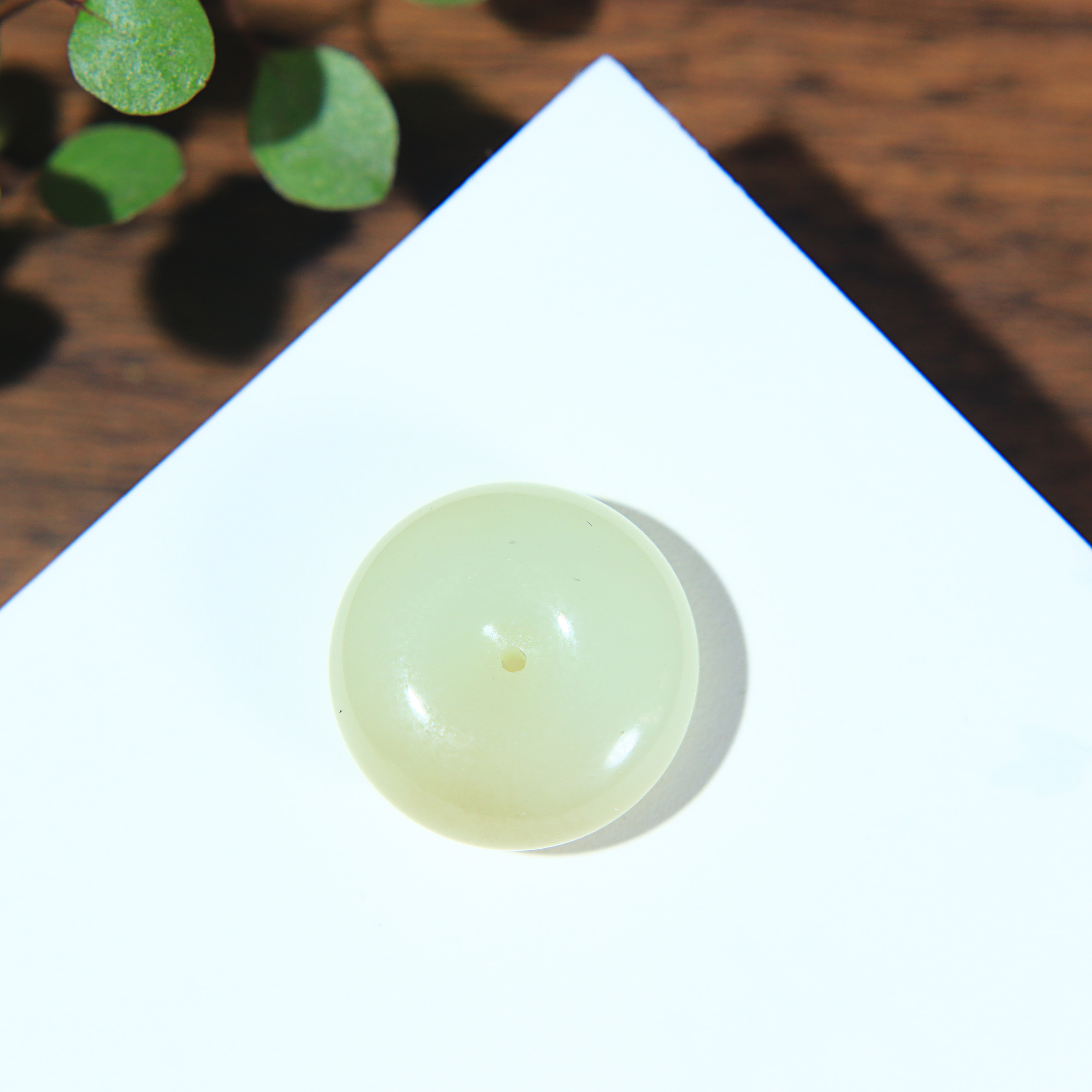 和田玉平安扣吊坠天然玉石挂件情侣款玉坠项链情侣礼物