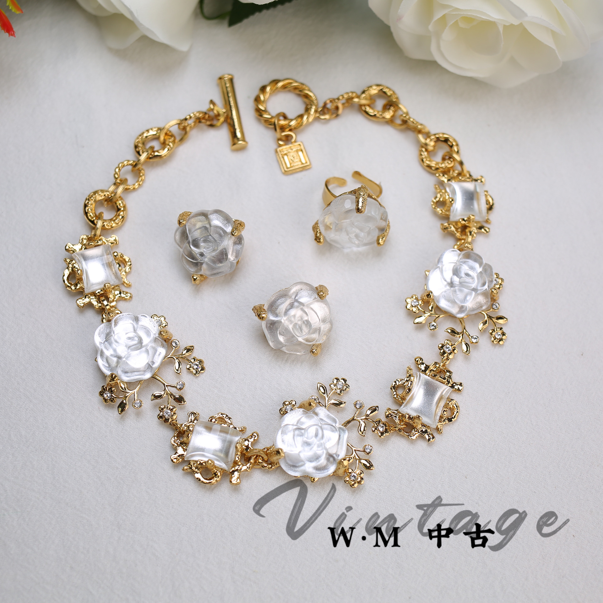 铜合金项链 W·M中古-Gavilane（法）展示链接！下单前请咨询客服