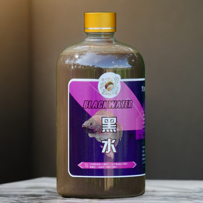 陈年黑水-黑鸡膏味-纯发酵老鱼添加剂罗非冷冻饵颗粒添加剂