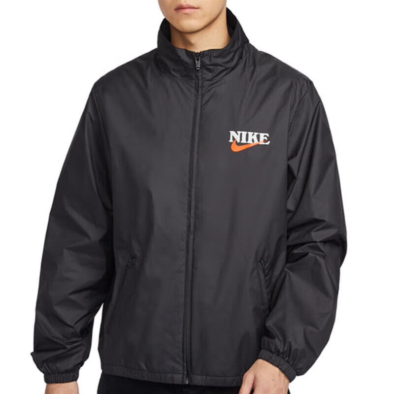 Nike耐克男子夹克春季新品时尚运动风休闲立领梭织外套HF1113-010