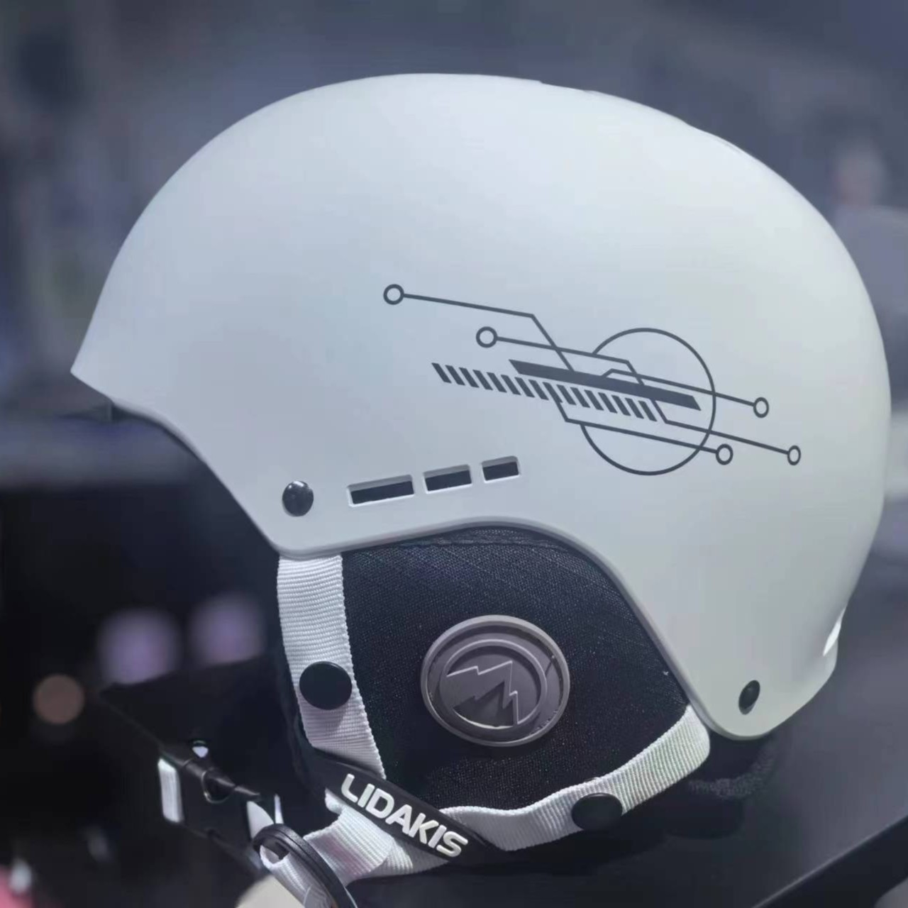 LIDAKIS户外运动男款女款儿童滑雪头盔冬季保暖Lidakis